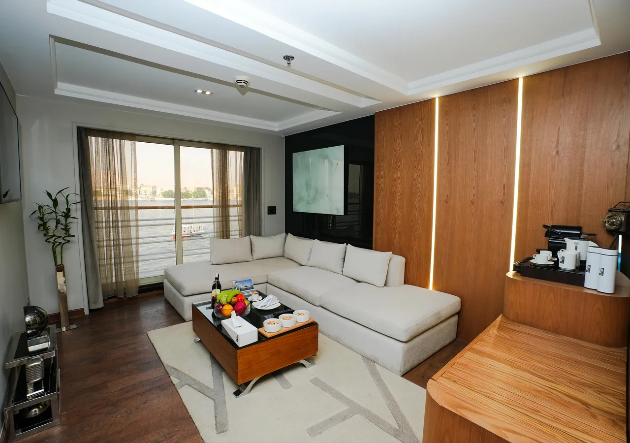 Cabin aboard the Farah Nile Cruise Nile cruise